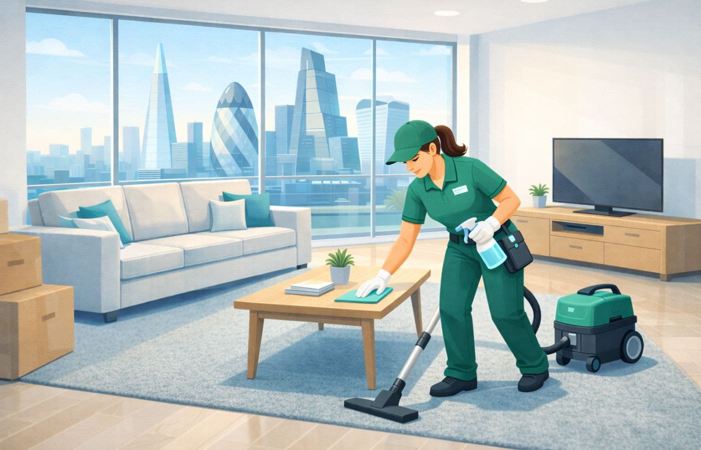 Regular domestic cleaning quote comparison in London