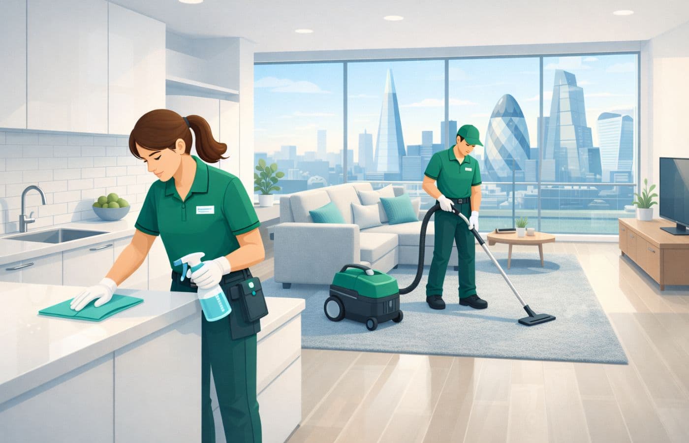 Deep cleaning service quote comparison in London
